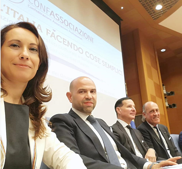 da sx:   Federica De Pasquale, Franco Pagani Angelo Deiana, Riccardo Alemanno