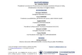 <h3>“LA SICUREZZA: MIGLIORIAMOLA INSIEME. PROPOSTE NORMATIVE E PROIEZIONI PER IL FUTURO DELLE PROFESSIONI DEL SETTORE”</h3>