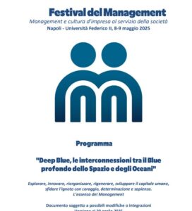 <h3>“FESTIVAL DEL MANAGEMENT. MANAGEMENT E CULTURA D’IMPRESA AL SERVIZIO DELLA SOCIETÀ”</h3>