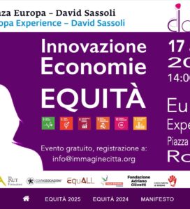 <h3>“EQUITÀ. INNOVAZIONE ED ECONOMIE EQUE E SOSTENIBILI”</h3>