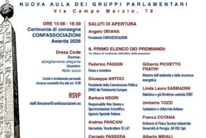 <h3>DEIANA, PRES. CONFASSOCIAZIONI: “CONFASSOCIAZIONI AWARDS: IL 23 GIUGNO ALLA CAMERA DEI DEPUTATI LA V EDIZIONE TRA ECCELLENZA, INNOVAZIONE E VALORI SOCIALI”</h3>