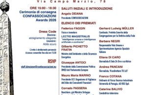 <h3>DEIANA, PRESIDENTE CONFASSOCIAZIONI: “UN SEMPRE PIU’ STRAORDINARIO PARTERRE DI PREMIATI E LA LECTIO MAGISTRALIS DEL PROF. FAGGIN, L’INVENTORE DEL MICROCHIP, SARANNO IL CUORE DELLA V EDIZIONE DEI CONFASSOCIAZIONI AWARDS CHE TORNANO IL PROSSIMO 23 GIUGNO ALLA CAMERA DEI DEPUTATI”</h3>