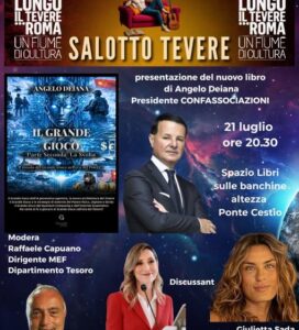 <h3>“PRESENTAZIONE DEL NUOVO LIBRO DI ANGELO DEIANA: IL GRANDE GIOCO – PARTE SECONDA_LA SVOLTA”</h3>