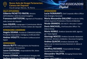 <h3>CONFASSOCIAZIONI: “INFRASTRUTTURE DIGITALI, INTELLIGENZA ARTIFICIALE, CYBERSECURITY E SOVRANITÀ TECNOLOGICA: ECCO I TEMI AL CENTRO DELLA CONFERENZA NAZIONALE DEL 21 OTTOBRE A ROMA”</h3>